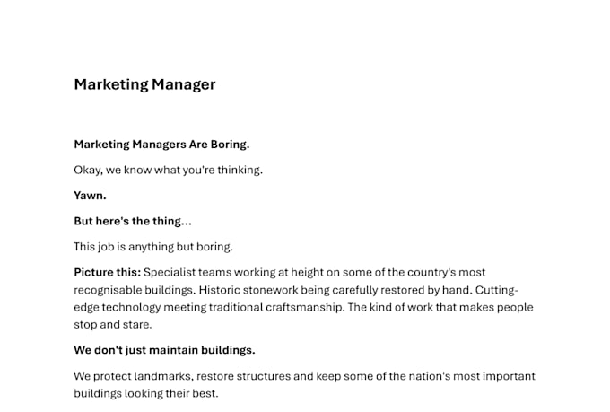write high converting job adverts that attract top talent